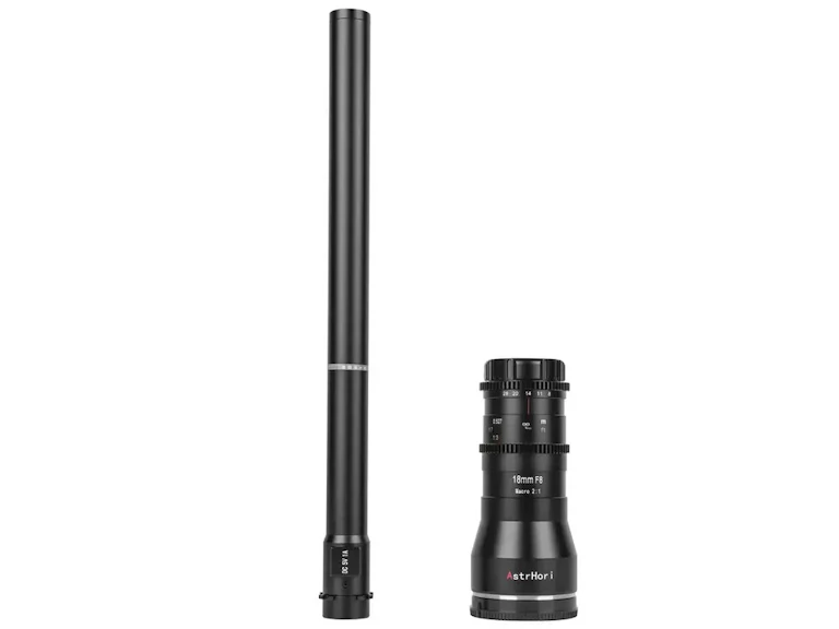 18mm F8.0 Macro 2：1 ペリスコープレンズ スタンダード マイクロフォーサーズ用 "ブラック"