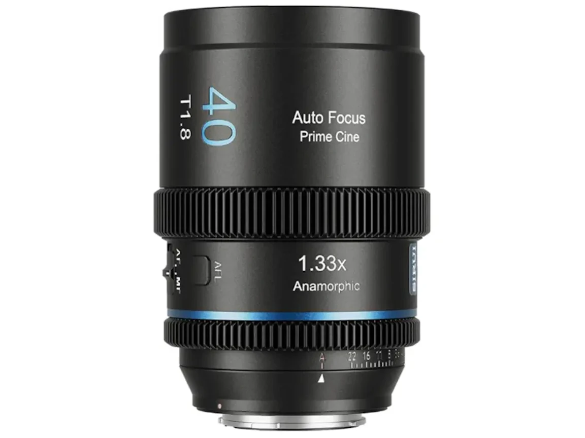 SIRUI 40mm T1.8 1.33X S35 アナモルフィックレンズ ブルーフレア ライカL用