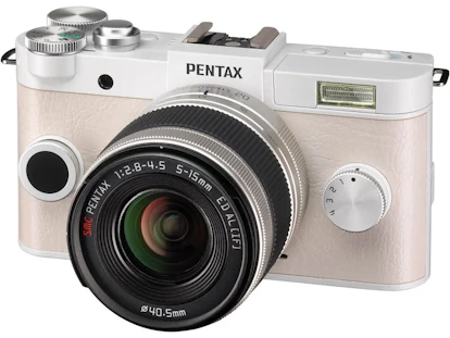PENTAX Q-S1 ボディ "ピュアホワイト×クリーム"