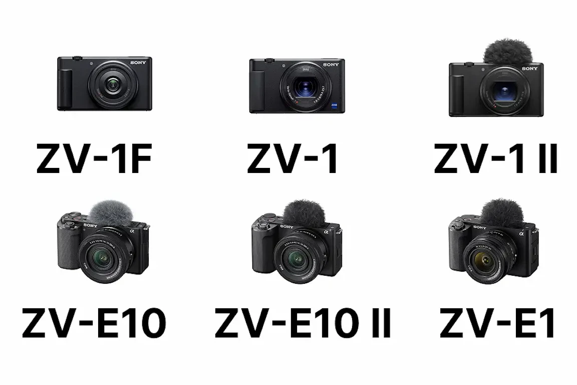【2026年版】Sony ZVシリーズ6機種を徹底比較!VLOGCAMはどれを選ぶ?違いと選び方