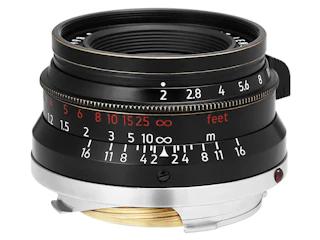 LIGHT LENS LAB M 35mm f/2 フード・フィルター付 "ヴィンテージブラック"