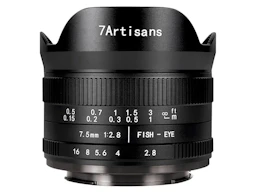 7Artisans 7.5mm F2.8 FISH-EYE II ED フジフイルム用