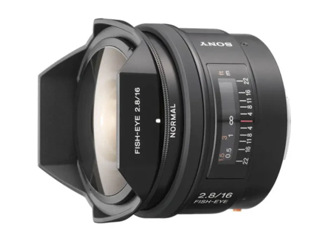 16mm F2.8 Fisheye SAL16F28