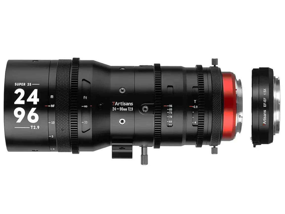 7Artisans Sprite 24-96mm T2.9 S35 + 1.5X テレコンバーターセット