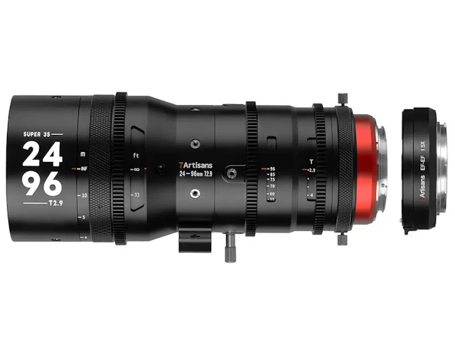 7Artisans Sprite 24-96mm T2.9 S35 + 1.5X テレコンバーターセット キヤノン用