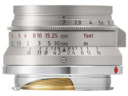 M 35mm f/2 フード・フィルター付 "Stainless Steel Edition"