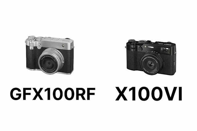 【2026年版】FUJIFILM GFX100RFとX100VIを徹底比較|画質・動画・携帯性・価格の違い