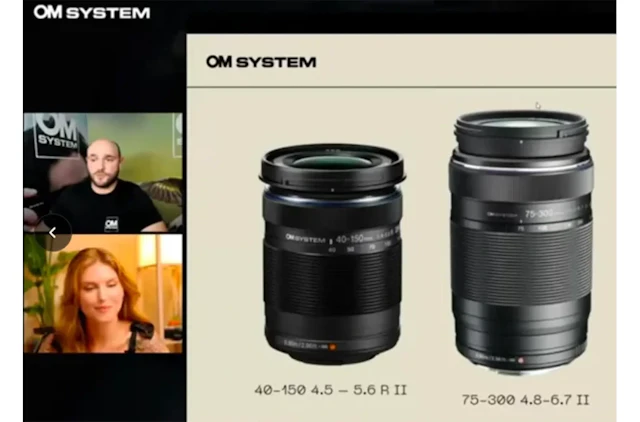 【リーク】OM SYSTEM「45mm F1.8 II」「40-150mm R II」が登場か