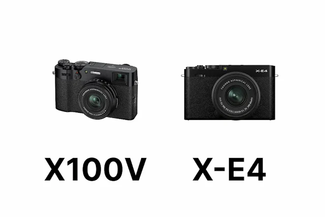 【2026年版】FUJIFILM X100VとX-E4を徹底比較|レンズ固定・交換式の違いと選び方