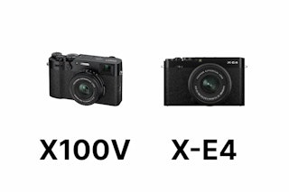 【2026年版】FUJIFILM X100VとX-E4を徹底比較|レンズ固定・交換式の違いと選び方
