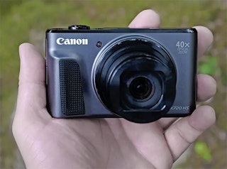Canon PowerShot SX720 HSのズームと手ブレ補正のレビュー