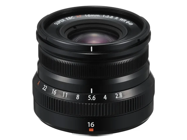 フジノンレンズ XF16mmF2.8 R WR "ブラック"
