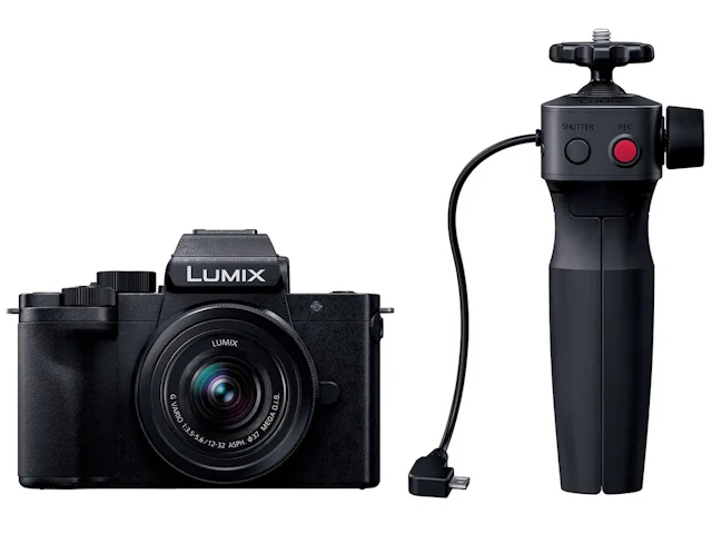 LUMIX G100(DC-G100V) 標準ズームレンズキット(トライポッドグリップ付き)