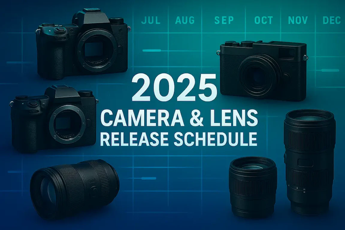 【6/30更新】2025-2026年発売予定のカメラ&レンズ最新カレンダー