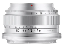 TTArtisan 50mm f/2 ライカL用 "シルバー"