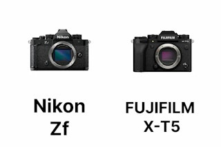 【2026年版】Nikon Z fとFUJIFILM X-T5を徹底比較!画質・操作性・動画・携帯性の違いを解説