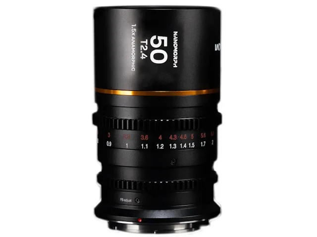 LAOWA Nanomorph 50mm T2.4 1.5x Cine Amber ソニーE用