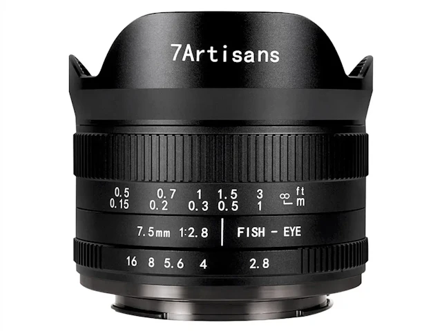 7Artisans 7.5mm F2.8 FISH-EYE II ED マイクロフォーサーズ用