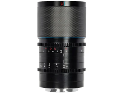 SIRUI Saturn 75mm T2.9 1.6X フルフレームカーボンファイバーアナモルフィックレンズ ナチュラルフレア DJI DL用