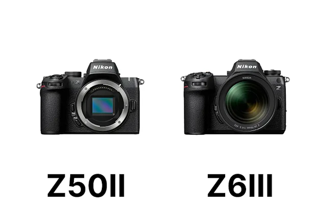 Nikon Z50IIとZ6IIIを徹底比較！写真・動画・携帯性で何が違う？後悔しない選び方【2026年版】