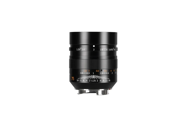 1/15発売 7Artisans M75mm F1.25 II7Artisans ライカM用“新ポートレートレンズ”を予告から発売開始