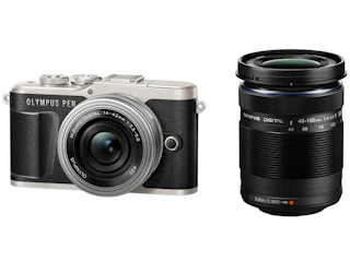 OM SYSTEM OLYMPUS PEN E-PL9 EZダブルズームキット "ブラック"