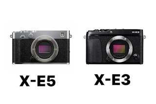 FUJIFILM X-E3とFUJIFILM X-E5を徹底比較まとめ! 画質・手ブレ補正・動画・価格差で選ぶ