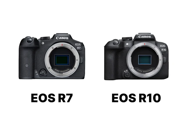 Canon EOS R7とEOS R10を徹底比較！手ブレ補正・連写・4K動画の違いを解説