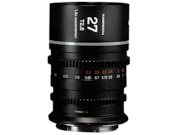 LAOWA Nanomorph 27mm T2.8 1.5x Cine Silver フジフイルム用