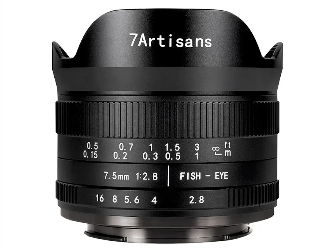 7Artisans 7.5mm F2.8 FISH-EYE II ED