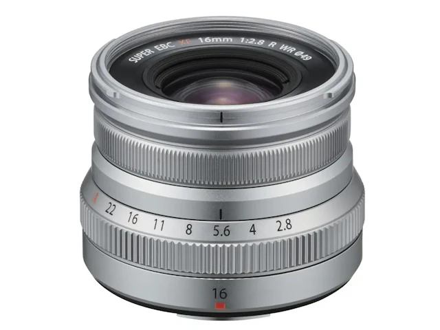 フジノンレンズ XF16mmF2.8 R WR "シルバー"