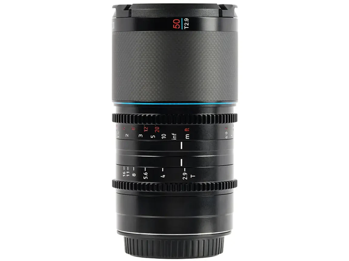 Saturn 50mm T2.9 1.6X フルフレームカーボンファイバーアナモルフィックレンズ ナチュラルフレア