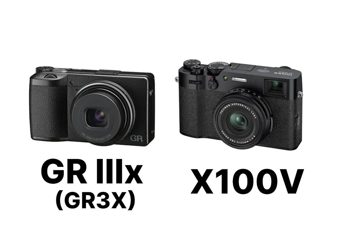 RICOH GR IIIxとFujifilm X100Vを徹底比較！スナップ性能・画角・動画・携帯性の違いで選ぶ