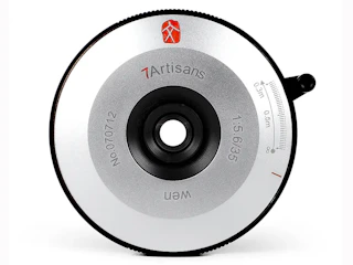 七工匠 7Artisans 35mm F5.6 ライカM用 "シルバー×ブラック"