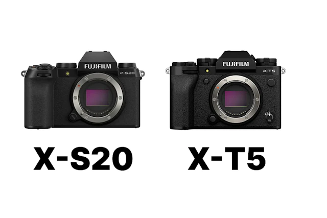 FUJIFILM X-S20とX-T5を徹底比較 写真・動画・操作性の違いから自分に合う1台を選ぶ