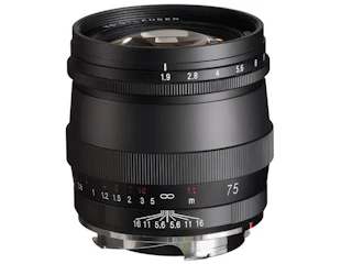 コシナ フォクトレンダー ULTRON 75mm F1.9 VM MC "マットブラックペイント"