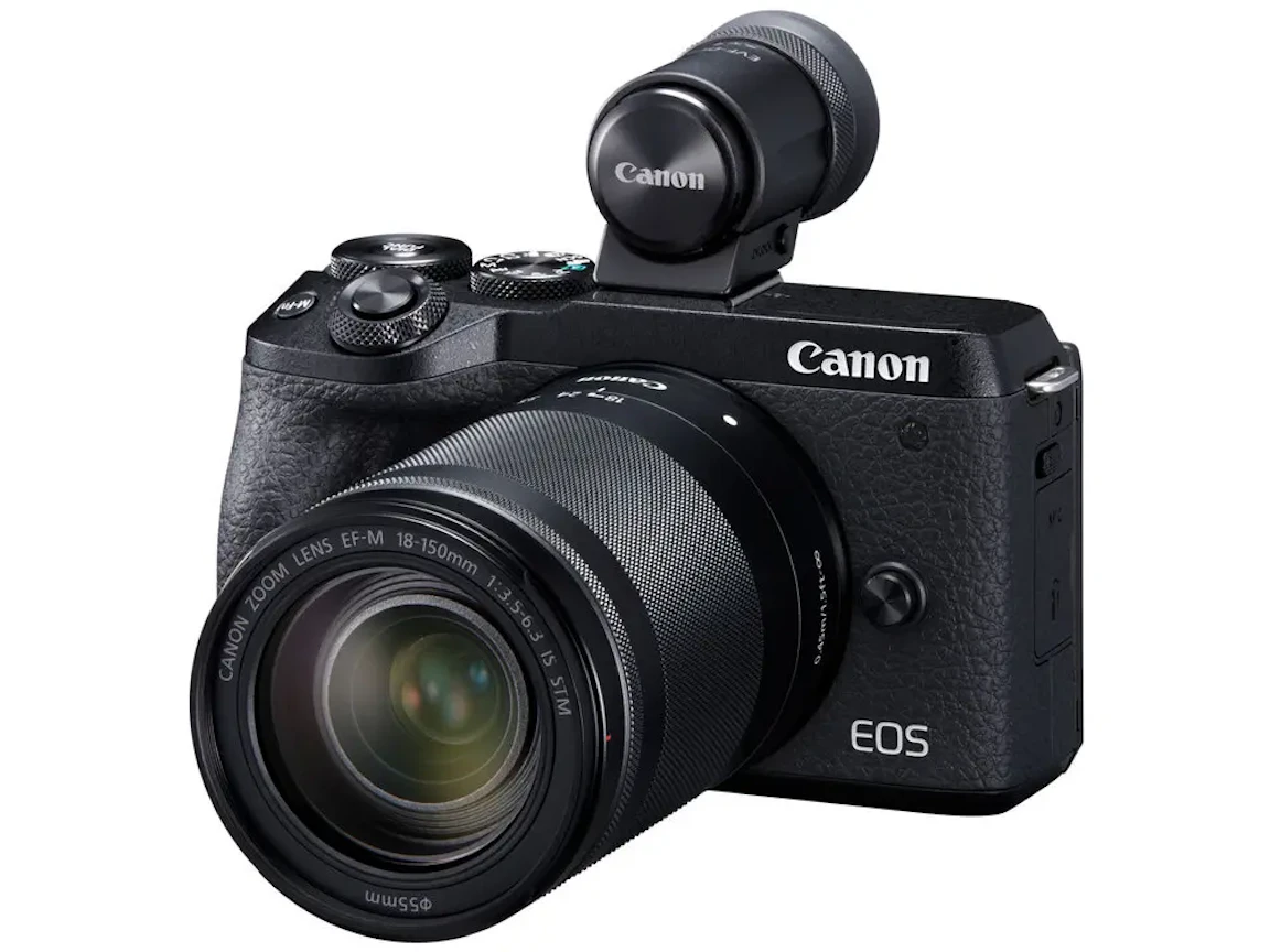 EOS M6 Mark II EF-M18-150 IS STM レンズEVFキット "ブラック"の新品/中古の在庫一覧 2枚目
