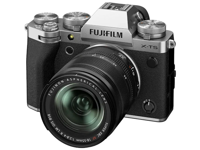 X-T5 XF18-55mmレンズキット "シルバー"