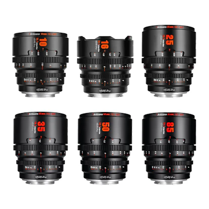 7Artisans HOPE Prime 6本セット 10-85mm T2.1 キヤノンRF用 "ブラック"