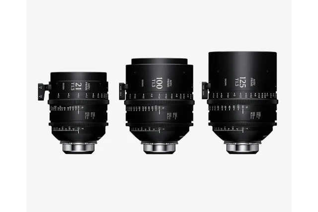 Sigma Aizu Primeに21mm/100mm/125mm T1.3 LFが追加 ラージフォーマット対応シネレンズが11本体制へ