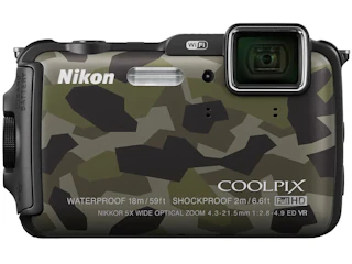 ニコン COOLPIX AW120 "カムフラージュグリーン"