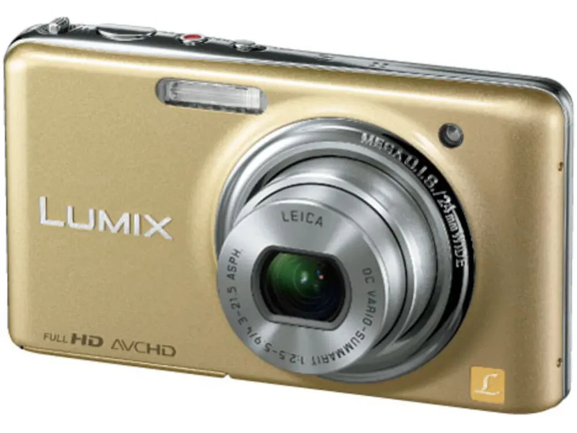 LUMIX DMC-FX77-N "レオパードゴールド"