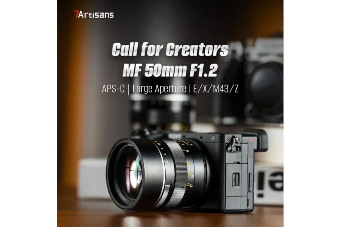 【リーク】7Artisans MF 50mm F1.2(E/X/Z/MFT)の発売日はいつ？価格予想・比較・予約まとめ