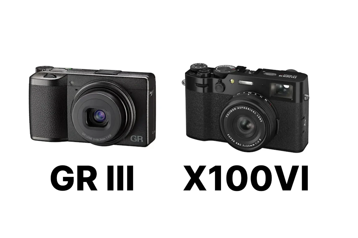 RICOH GR IIIとFUJIFILM X100VIを徹底比較!どっちを選ぶ?画角・画質・動画・携帯性の違い