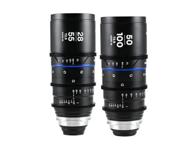 LAOWA Nanomorph Zoom 1.5X S35 2Lens Bundle (28-55mm・50-100mm) Blue