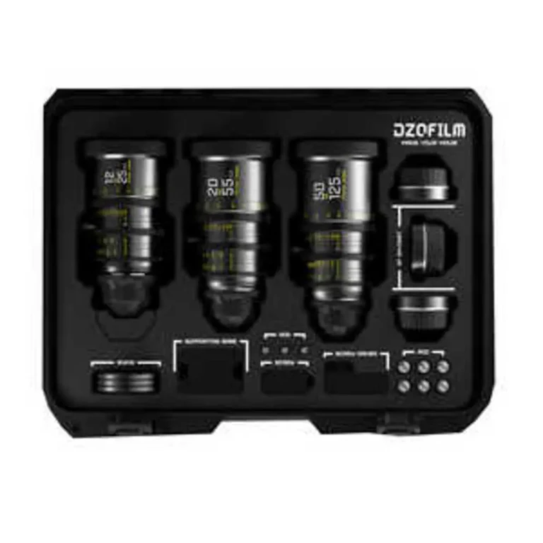 Pictor Zoom 12-25mm/20-55mm/50-125mm T2.8 3個レンズキット 保護ケース付き