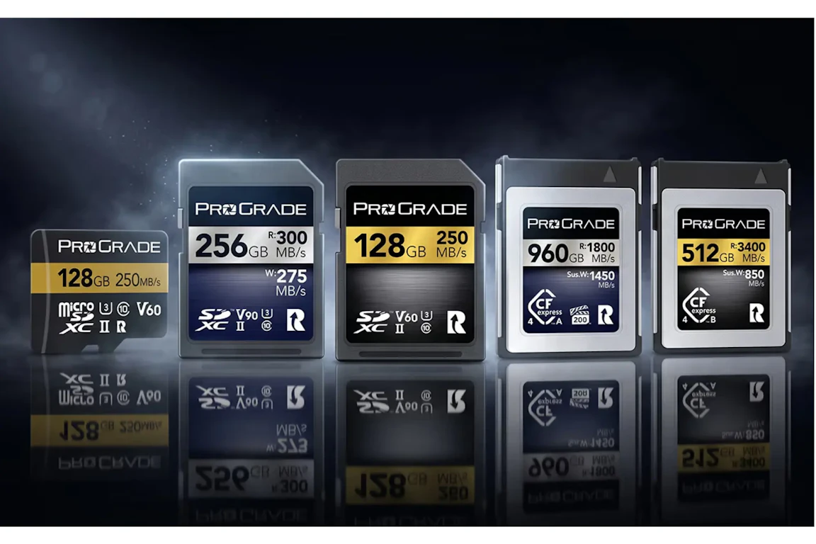 ProGradeメモリカードの値上げが5月1日から、CFexpressとSD UHS-IIが対象