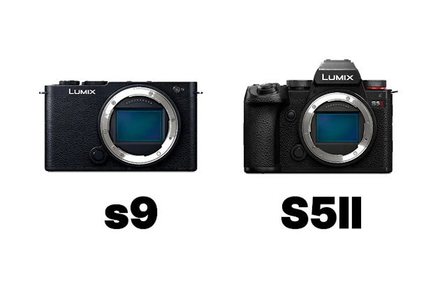 LUMIX S9とLUMIX S5IIを徹底比較！軽さ重視のS9か運用力のS5IIか