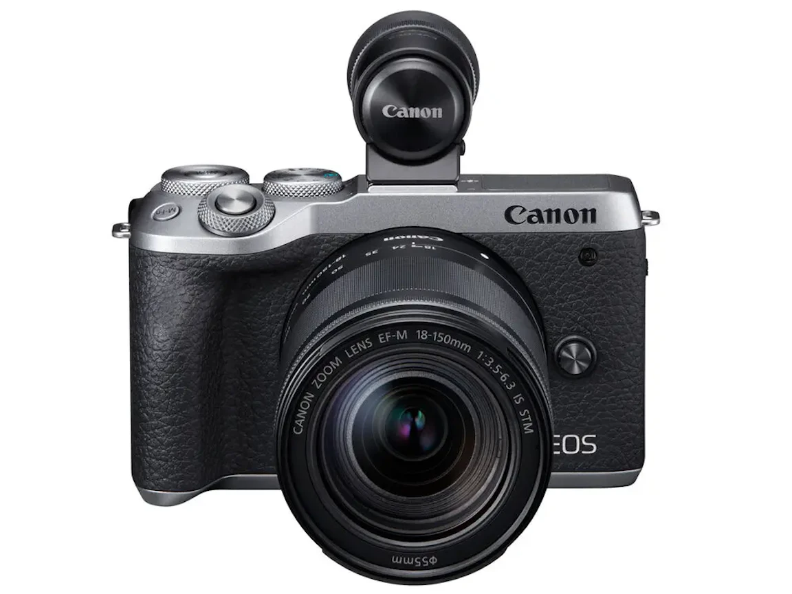 EOS M6 Mark II EF-M18-150 IS STM レンズEVFキット "シルバー"