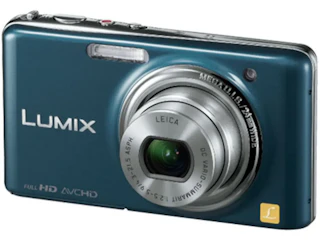 パナソニック LUMIX FX77(DMC-FX77) "スエードブルー"